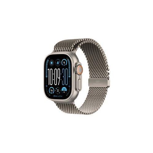 Apple Watch Ultra 2 49 Mm Boîtier En Titane Naturel Avec Boucle Milanaise En Titane Naturel