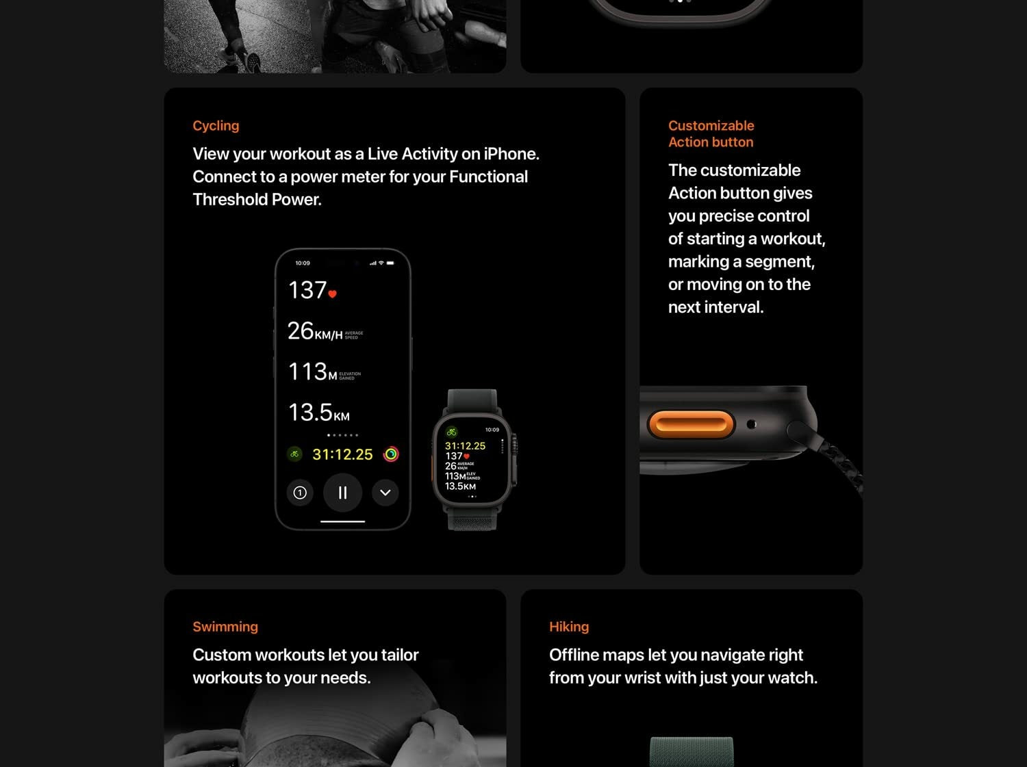 Apple Watch Ultra 2 49 Mm Boîtier En Titane Naturel Avec Boucle Milanaise En Titane Naturel