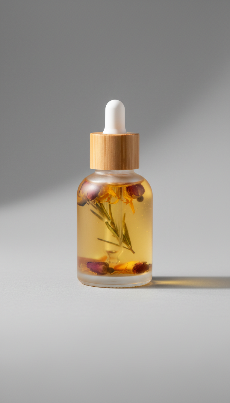 Huile Sérum Visage aux Fleurs — Éclat & Jeunesse - Otchey & Co