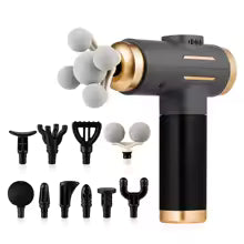 Pistolet de Massage électrique 11 en 1, pistolet de Fascia puissant à 99 niveaux, Vibration à haute fréquence, pistolet de Massage corporel, bras, jambes, masseur musculaire