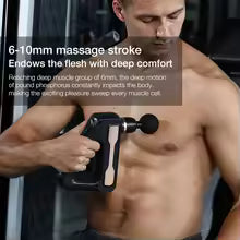 Pistolet de Massage électrique pour Fascia, 32 niveaux, tissus profonds, cou, corps, muscles du dos, exercice de Relaxation, soulagement de la douleur