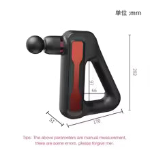 Pistolet de Massage électrique pour Fascia, 32 niveaux, tissus profonds, cou, corps, muscles du dos, exercice de Relaxation, soulagement de la douleur