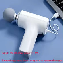 Pistolet de massage portable avec 4 têtes interchangeables et écran LED - Masseur à percussion pour le corps entier pour une relaxation musculaire profonde