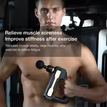 Pistolet de Massage électrique pour Fascia, 32 niveaux, tissus profonds, cou, corps, muscles du dos, exercice de Relaxation, soulagement de la douleur