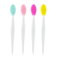 Brosse de lavage du visage en Silicone, soins de beauté pour la peau, exfoliante du nez, nettoyage des points noirs, outils avec tête de remplacement, 1 pièce/4 pièces