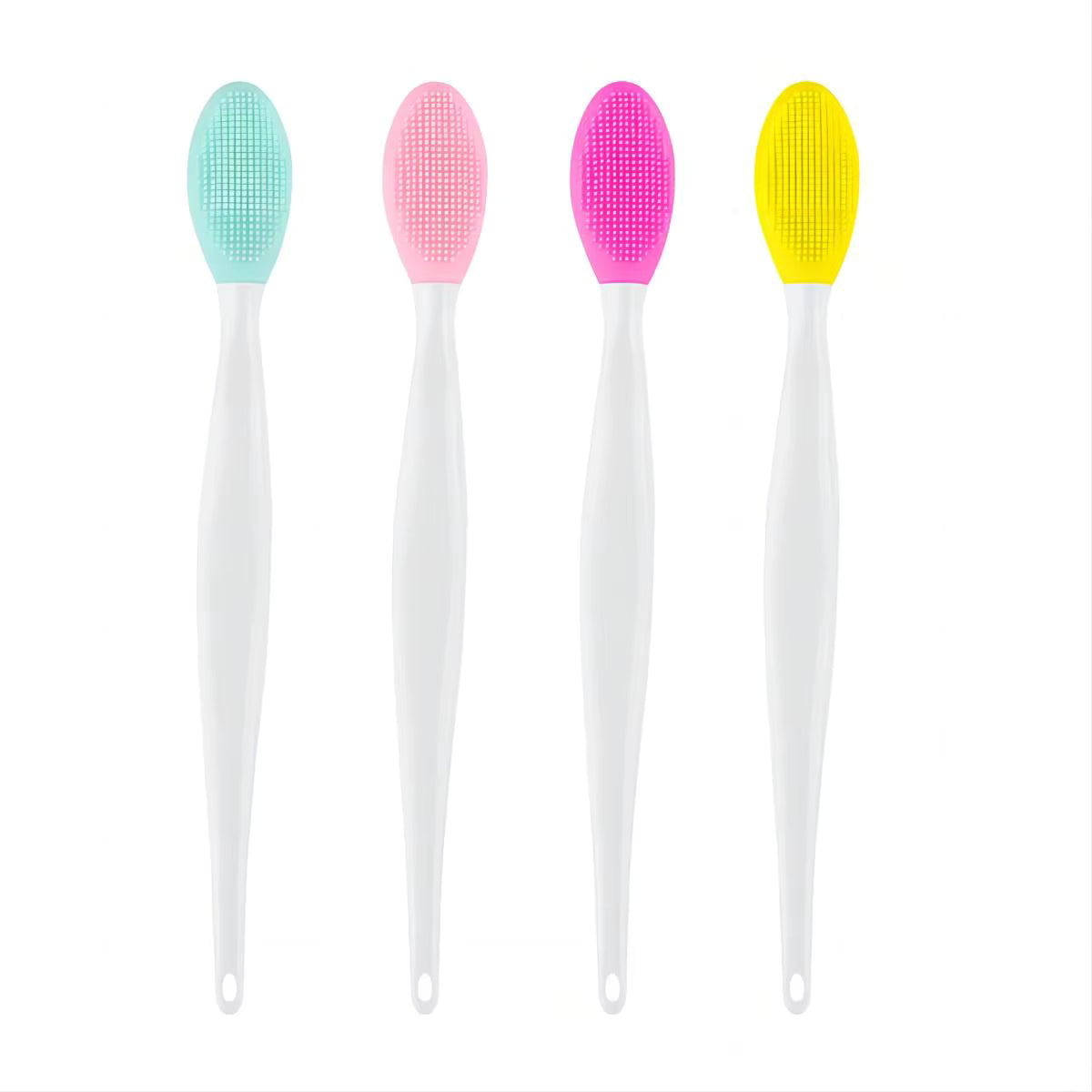 Brosse de lavage du visage en Silicone, soins de beauté pour la peau, exfoliante du nez, nettoyage des points noirs, outils avec tête de remplacement, 1 pièce/4 pièces