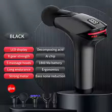 Pistolet de Massage Portable, pistolet à Percussion, masseur professionnel de muscles profonds pour le corps, le cou, le dos, Relaxation, Fitness, amincissant