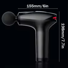 Pistolet de Massage Portable, pistolet à Percussion, masseur professionnel de muscles profonds pour le corps, le cou, le dos, Relaxation, Fitness, amincissant