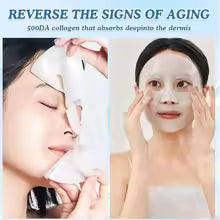 Masque facial au collagène Bio, Anti-rides, estompe, lifting des ridules, peau ferme, Anti-âge, éclaircissant, soins de la peau, cosmétiques coréens, 1/3/5/10 pièces
