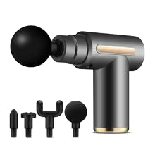 Pistolet de Massage électrique à 99 niveaux, appareil de relaxation musculaire profond, équipement de Fitness, réduction du bruit, pour hommes et femmes   4.5   387 A