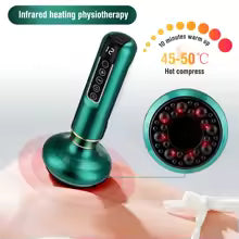 Masseur à ventouses électrique 6/12 vitesses, ventouse à aspiration sous vide, Gua Sha, anti-cellulite, beauté, santé, raclage thermique, amincissement corporel