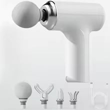 Pistolet de massage portable avec 4 têtes interchangeables et écran LED - Masseur à percussion pour le corps entier pour une relaxation musculaire profonde