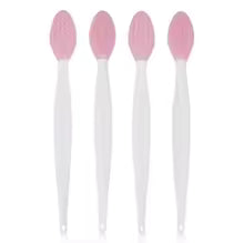 Brosse de lavage du visage en Silicone, soins de beauté pour la peau, exfoliante du nez, nettoyage des points noirs, outils avec tête de remplacement, 1 pièce/4 pièces