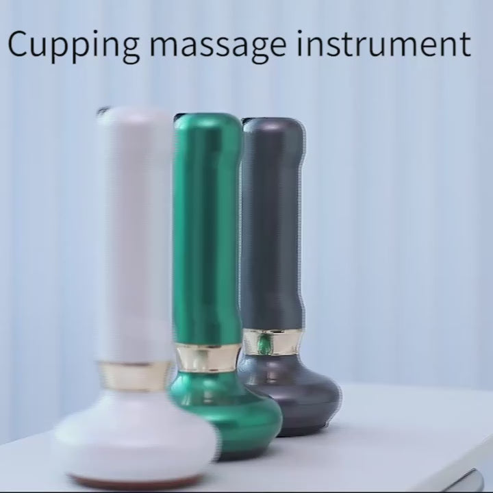 Masseur à ventouses électrique 6/12 vitesses, ventouse à aspiration sous vide, Gua Sha, anti-cellulite, beauté, santé, raclage thermique, amincissement corporel